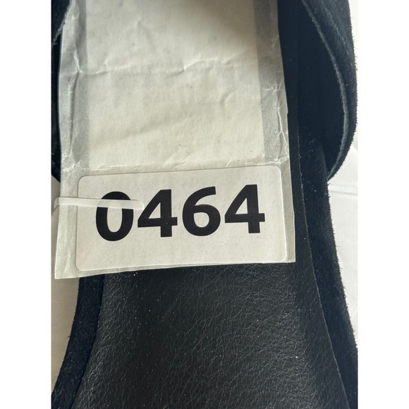 Steve Madden Shoes Women's 8.5 Black Suede Pointed Toe DOrsay Flats Women's - Picture 10 of 10